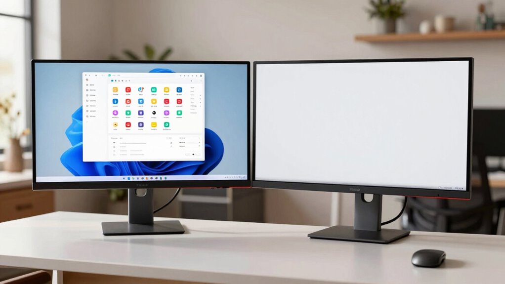 optimal dual monitor setup
