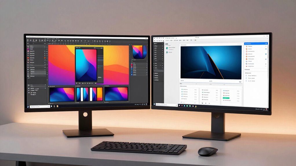 optimize dual monitor setup