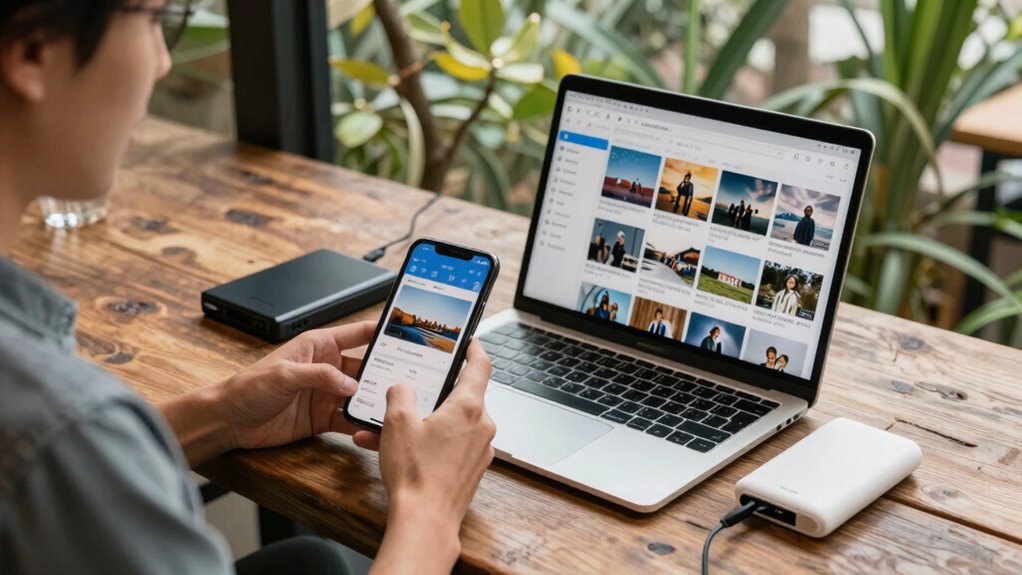 quick photo backup solutions
