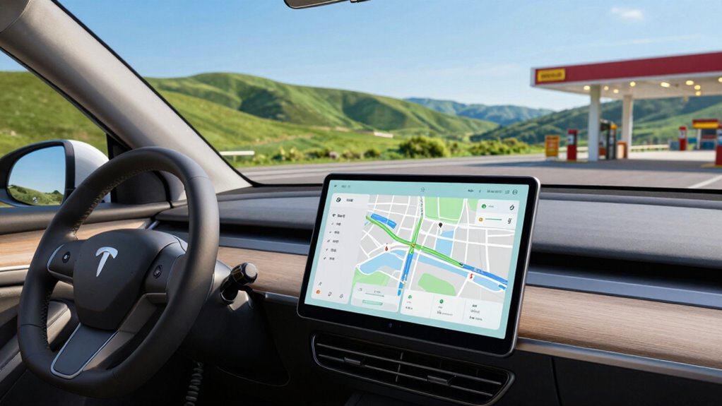 real time offline fuel navigation