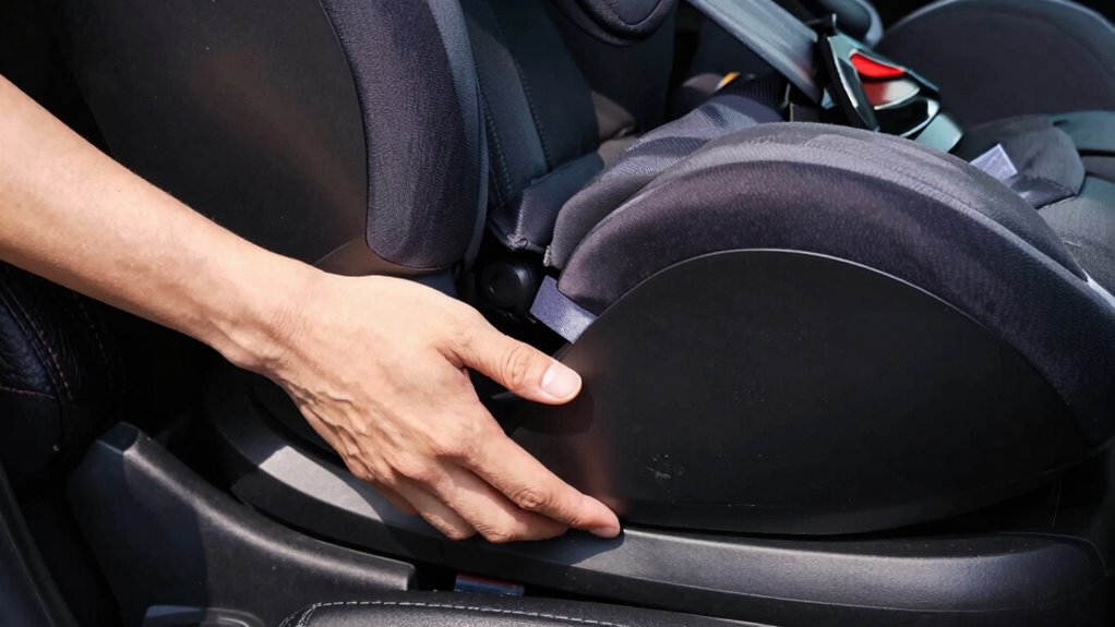 secure car seat stability test