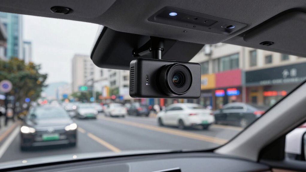 secure flexible dash cam mounting
