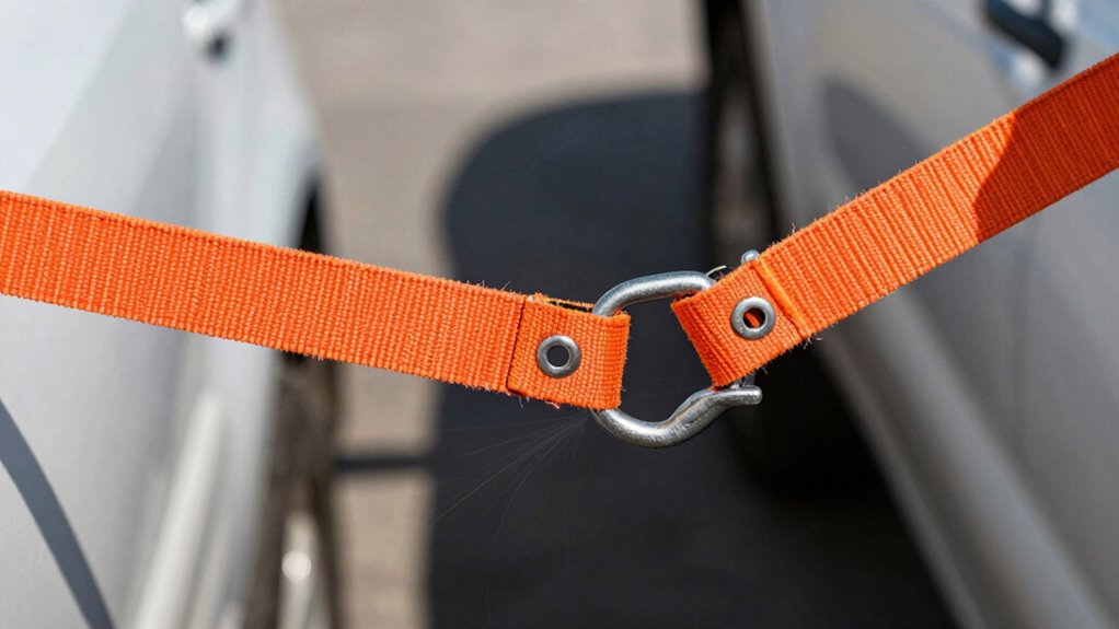 secure tensioned safe towing