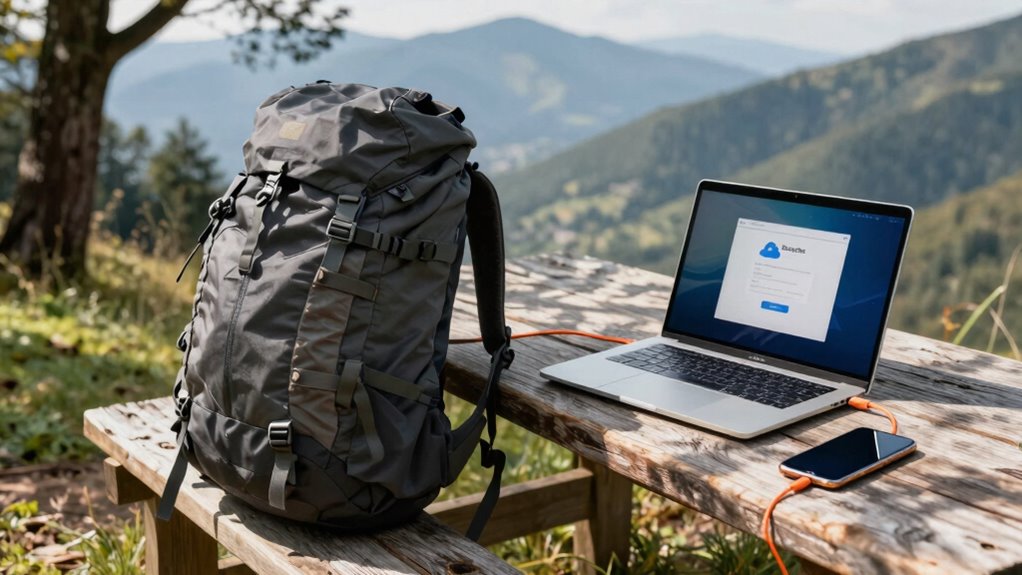 secure travel photo sharing