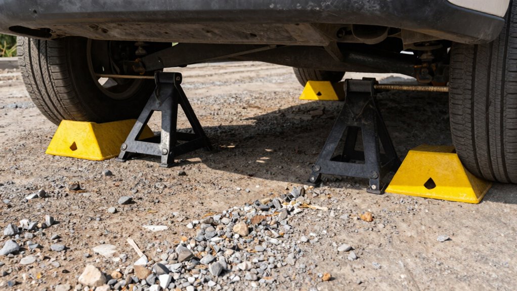 support blocks ensure stability