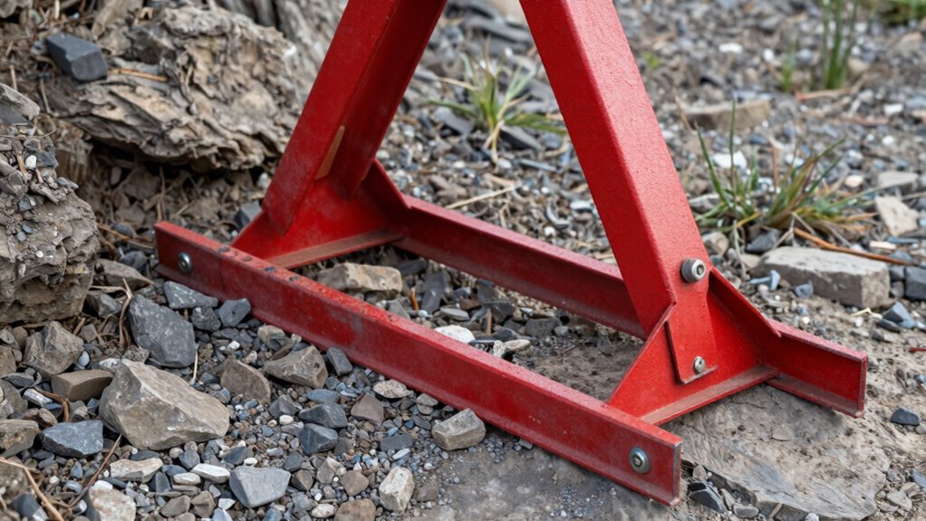 uneven ground causes instability