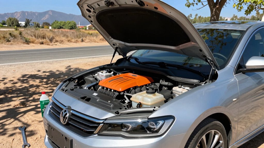 vehicle cooling system maintenance