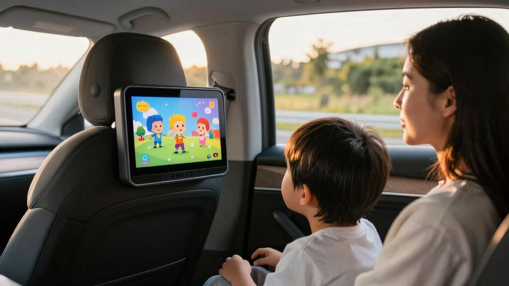 7 Best Rear Seat Entertainment Monitors for Kids on Family Road Trips in 2026