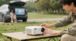8 Best Compact Portable Projectors for Family Road Trips in 2026
