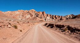 alien like desert drive