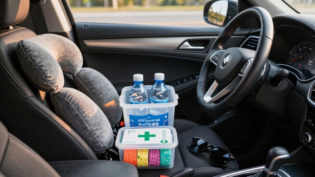 comfortable long drive setup