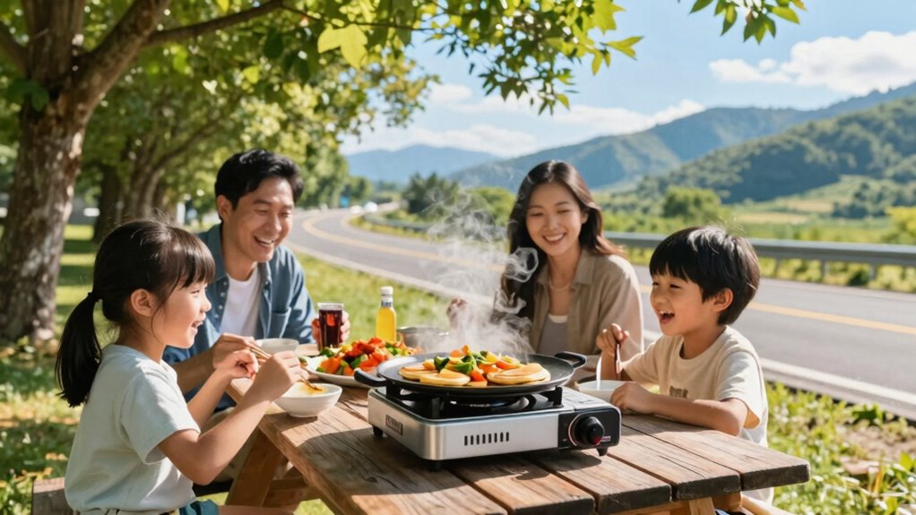 convenient outdoor cooking solution