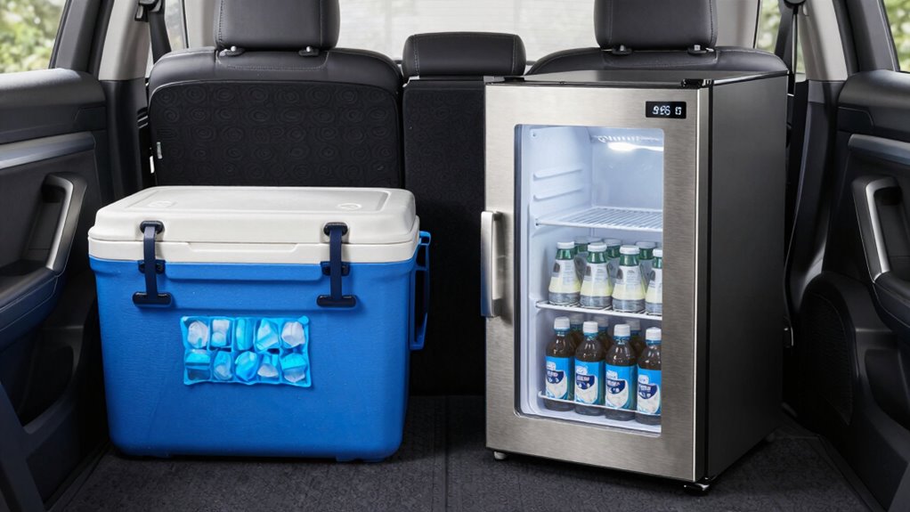 cooler vs fridge comparison