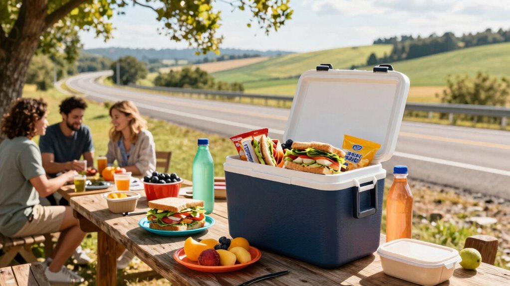 cost effective road trip meals