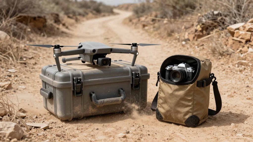dust protection for cameras