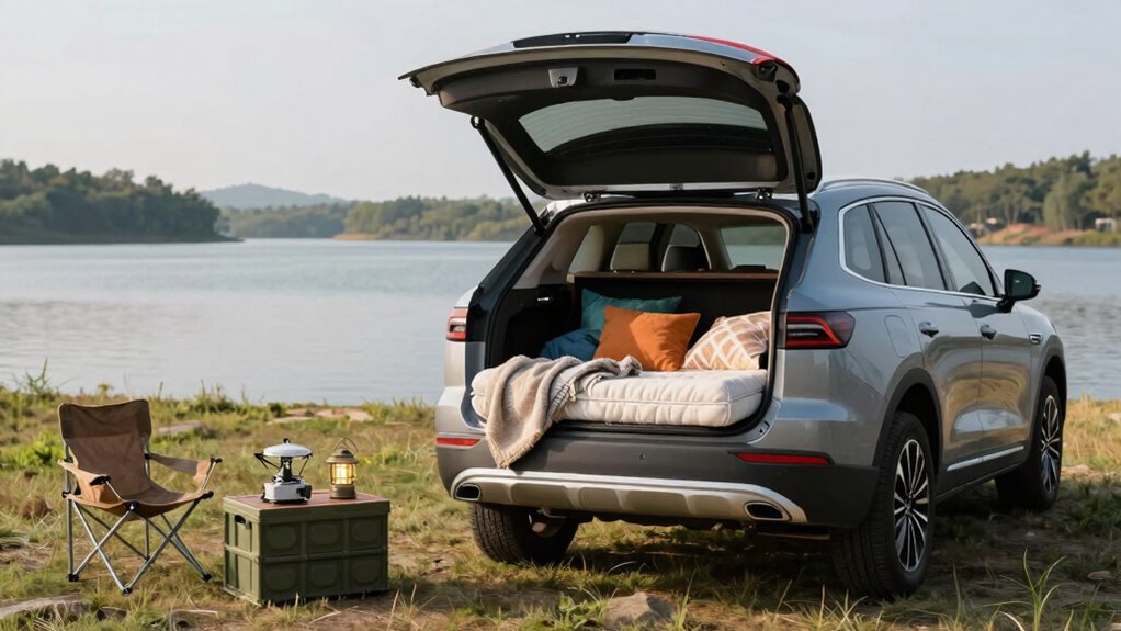 efficient car camping setup
