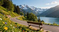 enjoying leisurely scenic stops