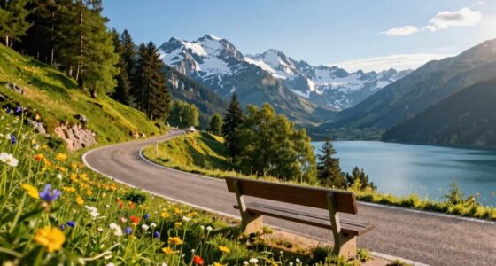 enjoying leisurely scenic stops