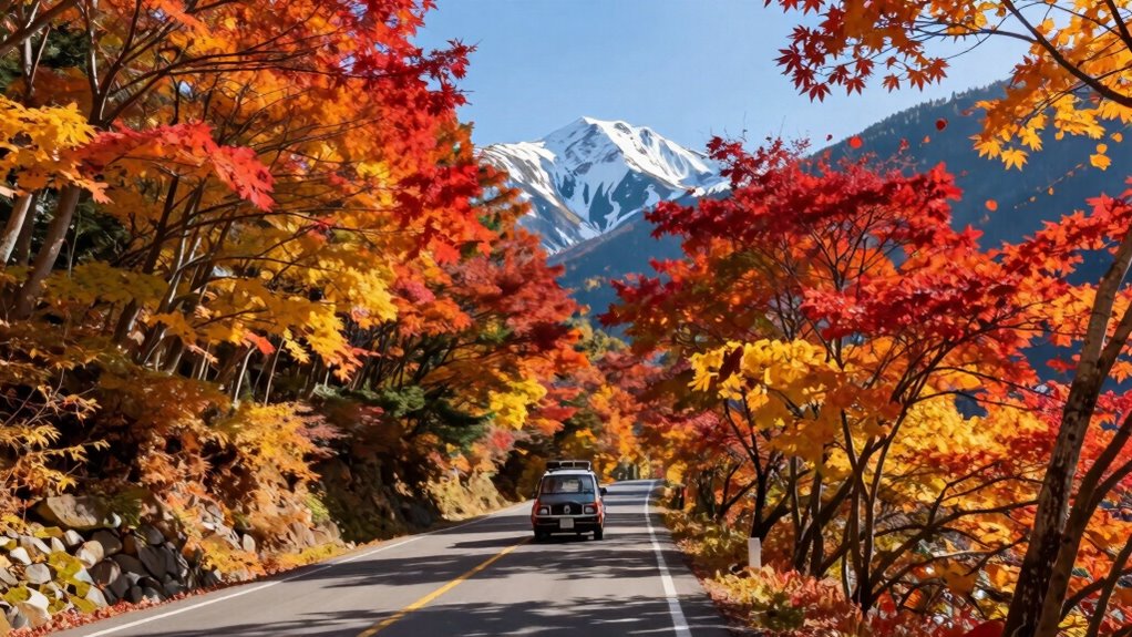 hokkaido fall road trip