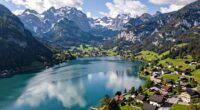 lakes peaks charming towns