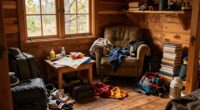 manage cabin clutter early