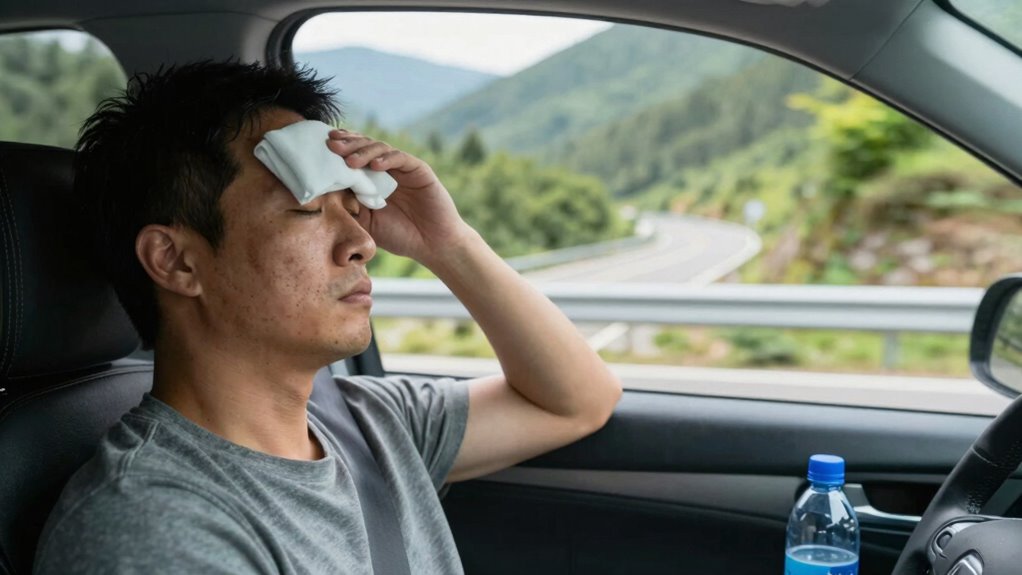 manage motion sickness symptoms