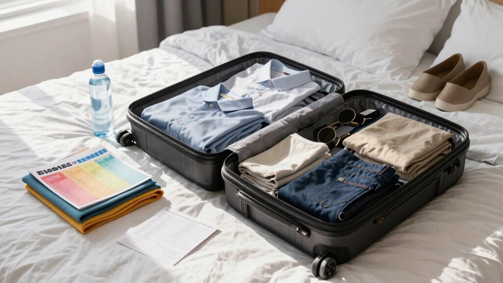 organize pack prioritize check