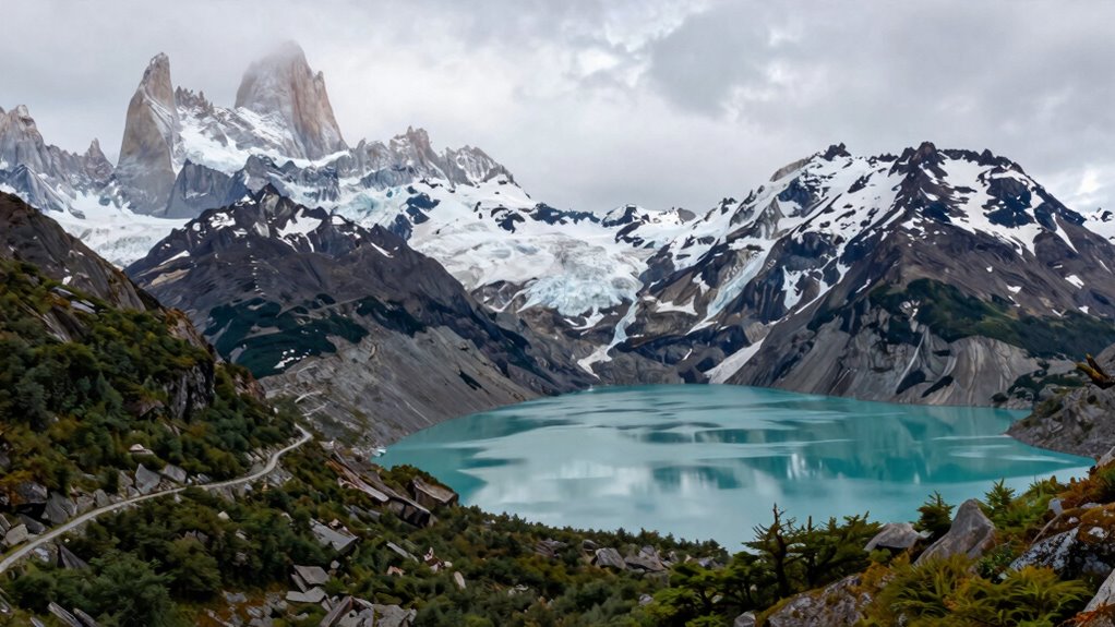 patagonian glaciers and wildlife