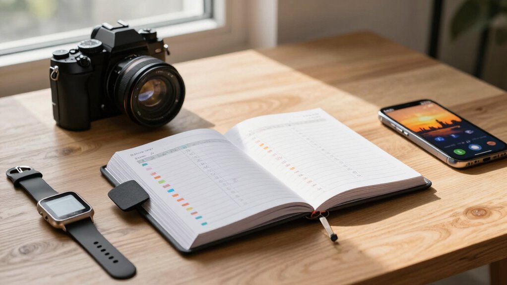 photo timing and planning