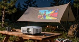 portable projector for camping
