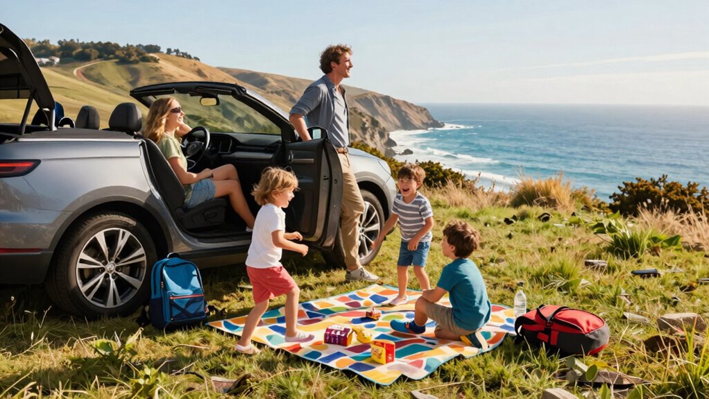 prepared organized family adventure