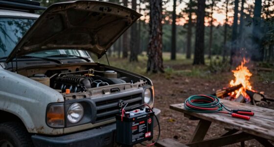 preserve battery during camping