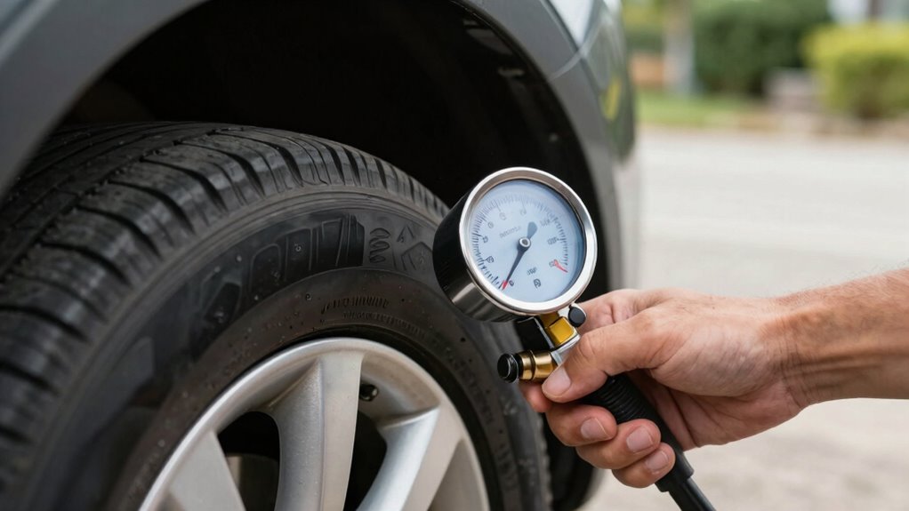 regular tire pressure checks