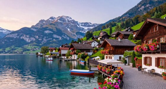relaxing swiss lakeside tour