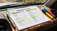 road trip emergency plan