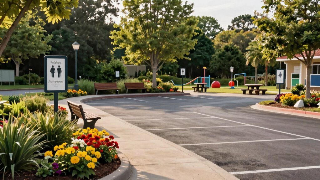 safe clean accessible rest stops