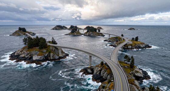 scenic atlantic road drive