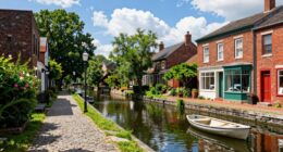scenic canal town journey