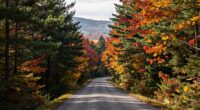 scenic leisurely pennsylvania road