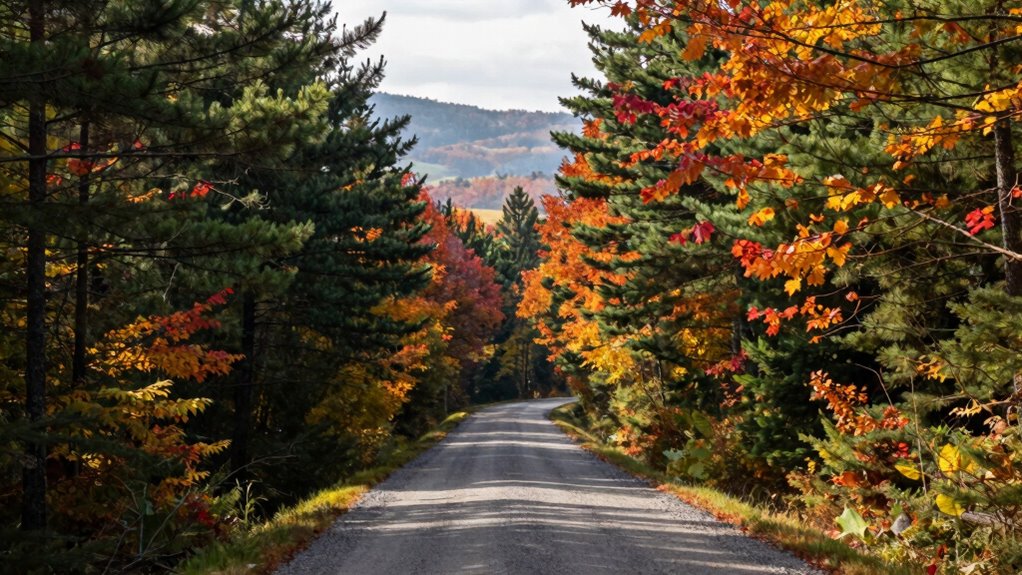 scenic leisurely pennsylvania road