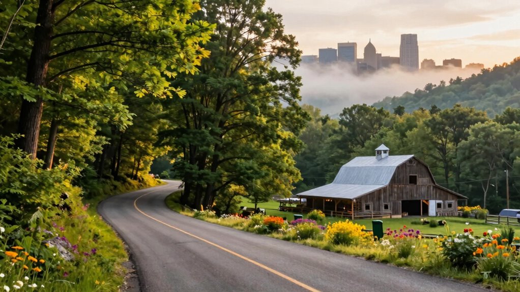 scenic mountain views and cuisine