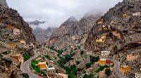 scenic oman mountain villages