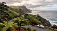 scenic peaceful new zealand route