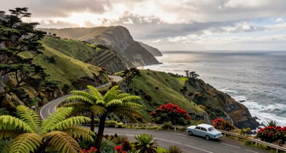 scenic peaceful new zealand route
