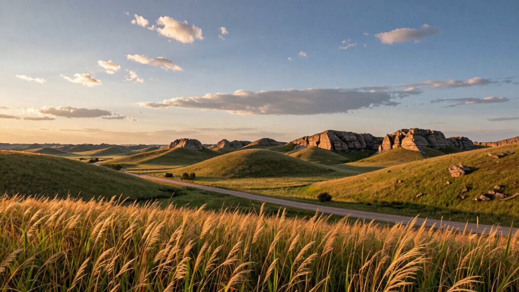 scenic prairie wildlife and history
