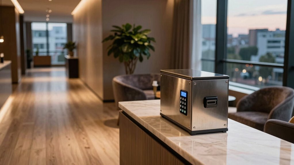 secure hotel storage solution
