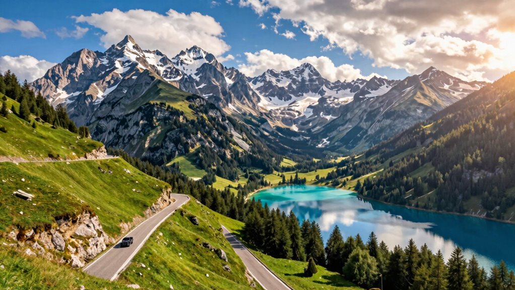 slovenian alps and lakes