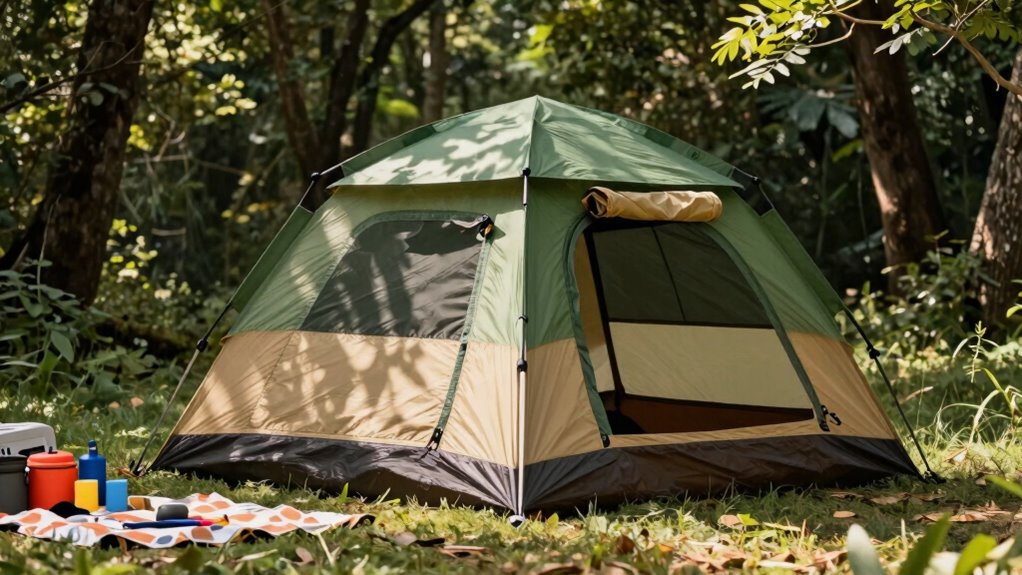 spacious durable ventilated family tent