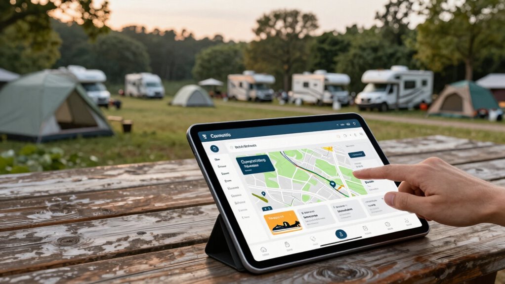 streamlined campsite reservation process