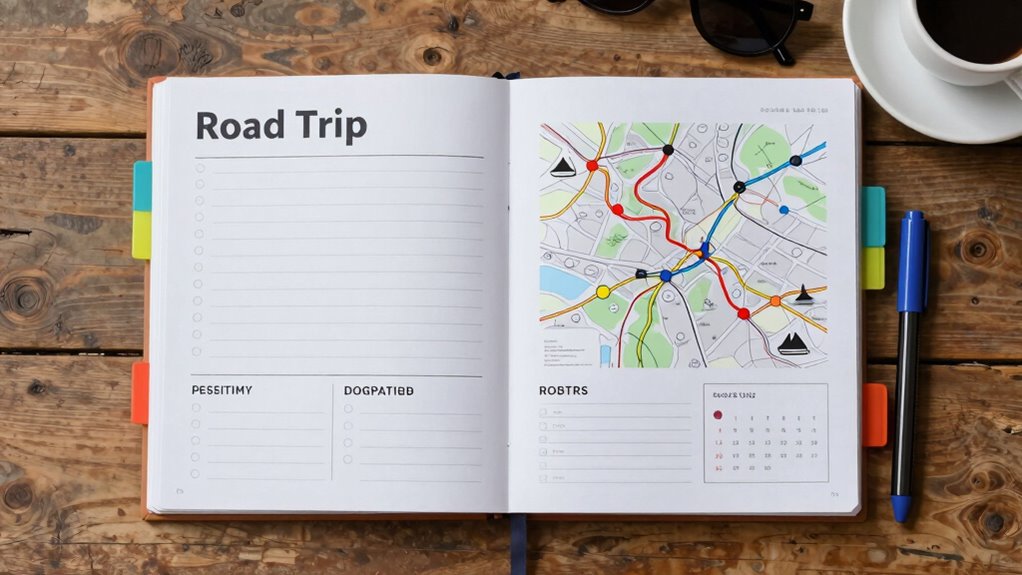 streamlined road trip planning